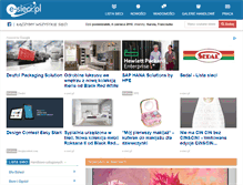 Tablet Screenshot of e-sieci.pl