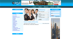 Desktop Screenshot of praca.e-sieci.pl
